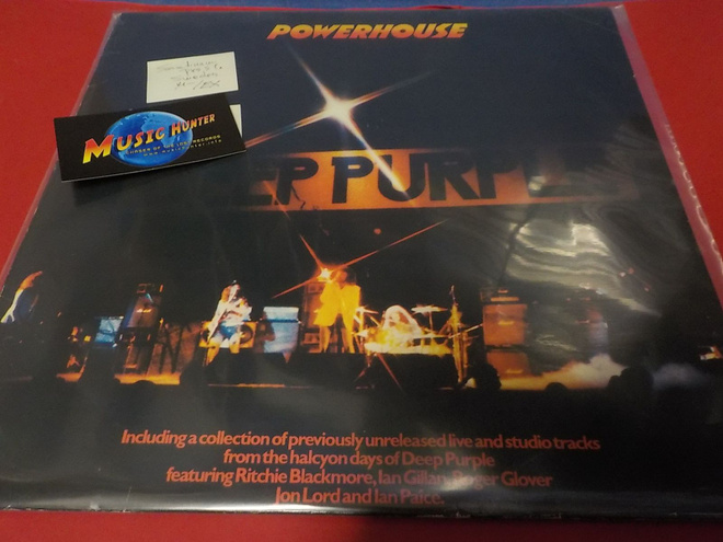 DEEP PURPLE - POWERHOUSE M-/EX LP