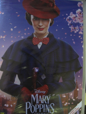 MARY POPPINS RETURNS / MAIJA POPPASEN PALUU DVD