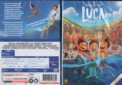 Luca (38 087) UUSI -FI- DVD 2021 24.pixar,