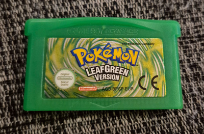 Gameboy advance Pokemon leafgreen version