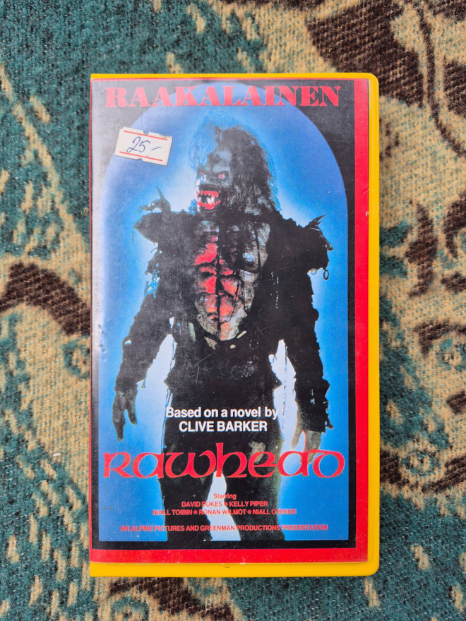 Raakalainen (Rawhead Rex, 1986) VHS