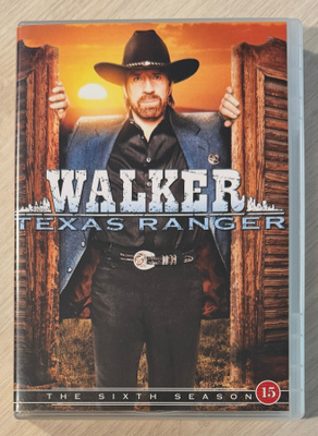 Walker, Texasista: Kausi 6 (1998-99) Chuck Norris (7DVD)