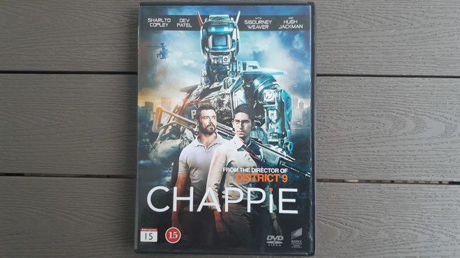 DVD: Chappie (Hugh Jackman, Sigoureney Weaver 2015)