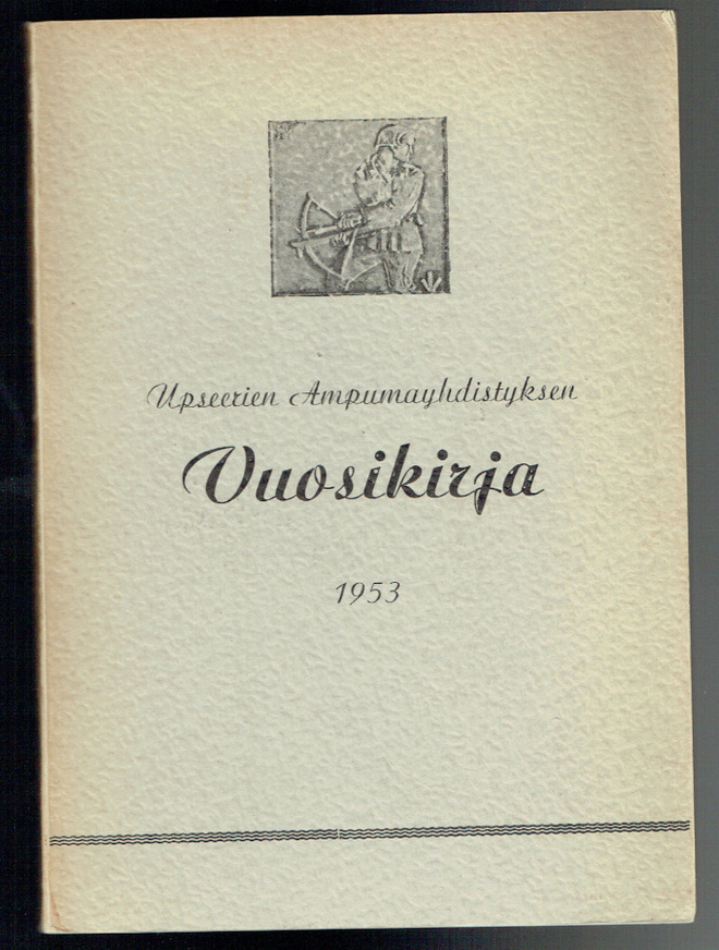 Upseerien ampumayhdistyksen vuosikirja 1953