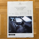 Hinnasto Mercedes W163 ML 400 CDI Limited. 2001. Esite - pikkukuva 1