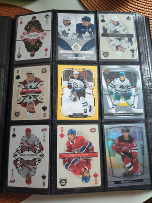 Sekalaisia Nhl kortteja 60c kpl