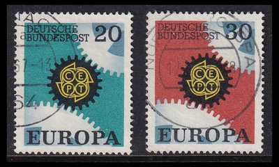 Saksa 533-4 o Europa (1967)