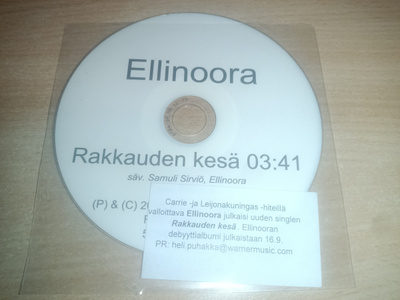 Ellinoora - Rakkauden Kesä (promo cds)