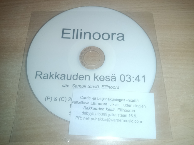 Ellinoora - Rakkauden Kesä (promo cds)