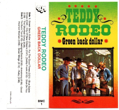 Teddy Rodeo Green back dollar c-kasetti