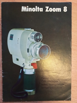 Minolta Zoom 8 (ohjelehtiö 1960-luvulta)