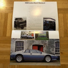 Esite Lotus Esprit Series 3, 1986 - pikkukuva 2