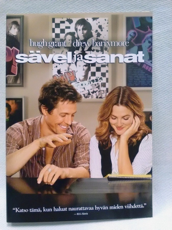 Dvd Sävel ja sanat - Music and Lyrics