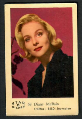 Keräilykuva - Diane McBain Star D Bilder 68