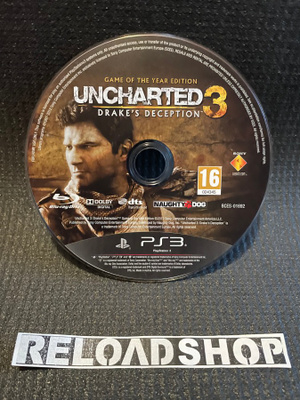 Uncharted 3 Drake's Deception - DISC PS3