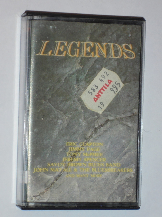 C-kasetti -  LEGENDS Vol. 1 kokoelma - 1984 blues rock EX