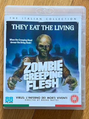 Zombie Creeping Flesh blu-ray