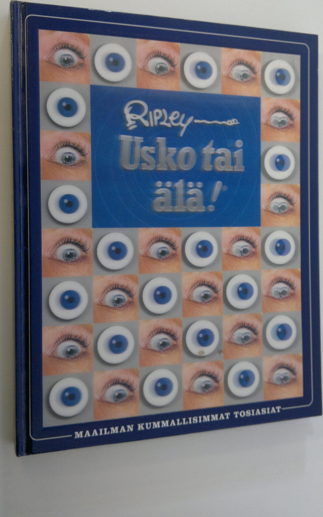 kääntäjä Sini Bonke : Ripleyn usko tai älä!