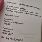 3 kpl Camilla Läckbergin kirjoja - pikkukuva 3