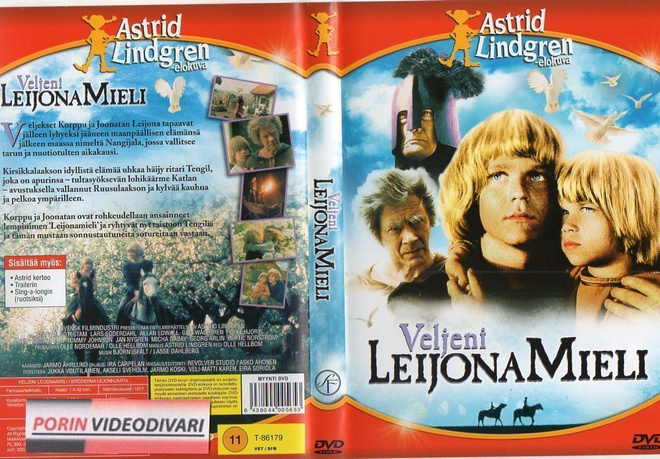 VELJENI LEIJONAMIELI	(31 949)	-FI-	DVD			astrid lindgren