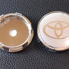 Toyota vannekeskiöt – Kromi-Hopea – 60mm (4kpl s - pikkukuva 3