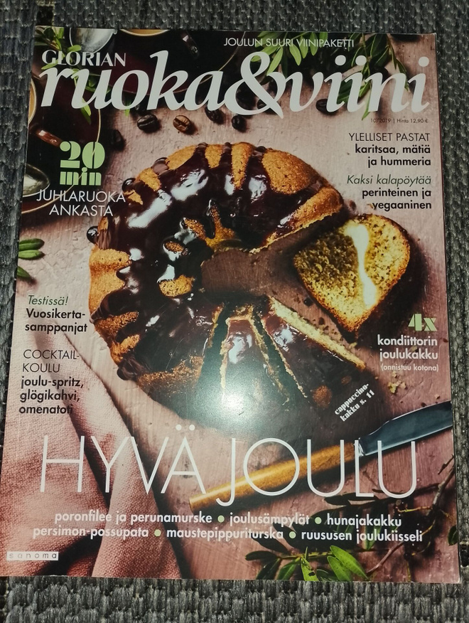 Glorian ruoka & viini 10/2019