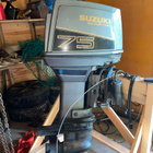 Suzuki Dt 75HP oil injection perämoottori - pikkukuva 2
