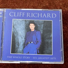 CLIFF RICHARD - THE WHOLE STORY - HIS GREATEST HITS - 2CD - pikkukuva 1