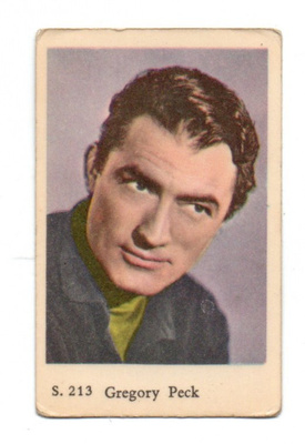 Purkkakuva S. n:o 213 GREGORY PECK