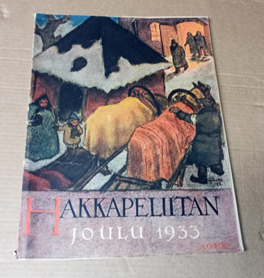 HAKKAPELIITAN JOULU LEHTI 1933