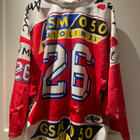 Pekka Virta Ässät game worn pelipaita - pikkukuva 1