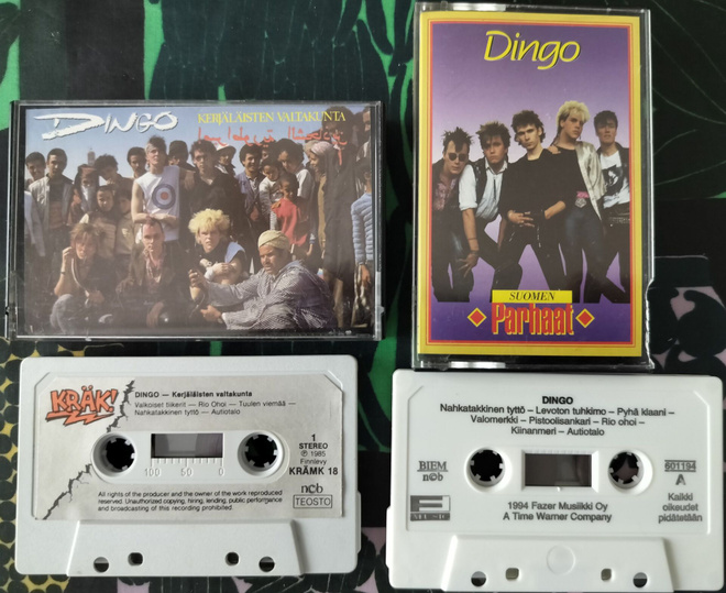 DINGO-2 kpl KASETTEJA-Kerjäläisten valtakunta ym