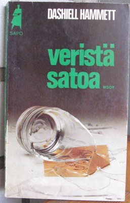 SaPo 196. Dashiell Hammett: Veristä satoa. 256 s.