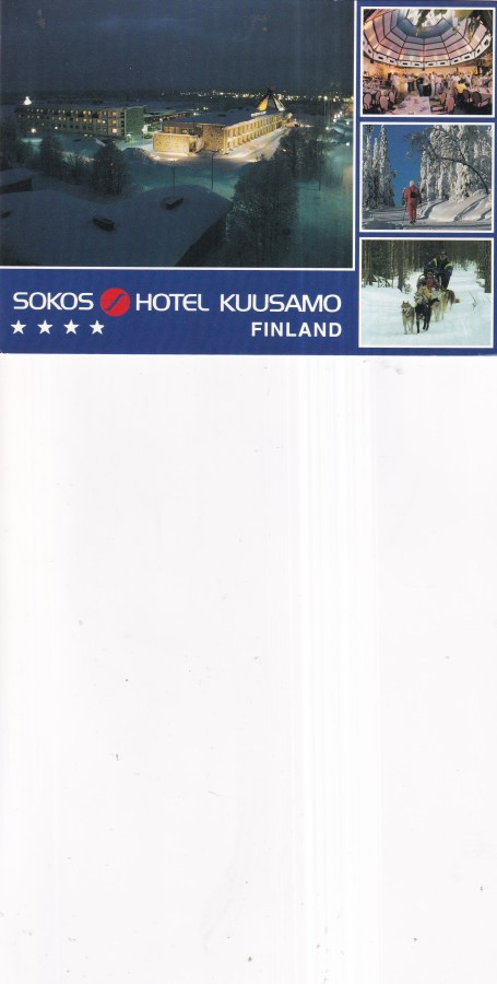 Kuusamo, Sokos  Hotel  , sommitelmakortti   b681