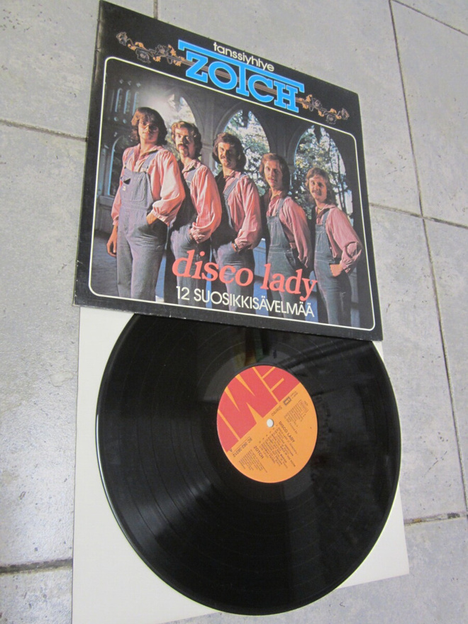 Zotch – Disco Lady ( hienokuntoinen LP )