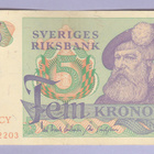 Ruotsi 5 Kronor v.1978 P-51d - pikkukuva 1