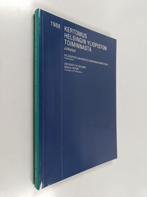 Kertomus Helsingin Yliopiston toiminnasta 1988