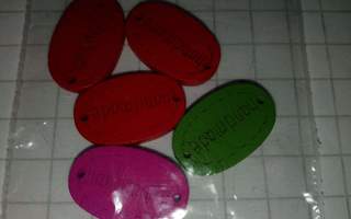 Hand made puinen merkki 9 kpl