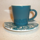 IITTALA,  GRAPHIC, MOKKA/EXPRESSO KUPPI+ ASETTI - pikkukuva 1