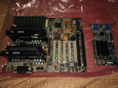Retro palvelin (dual cpu)