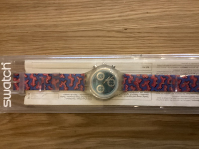 Swatch Chrono, vintage, uusi