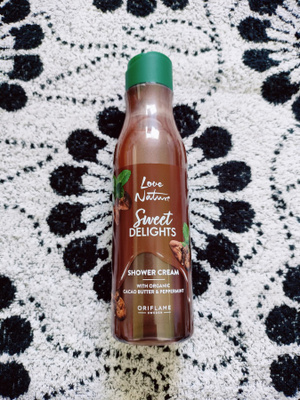 ~Oriflame Organic Cacao Butter & Peppermint -suihkuvoide~