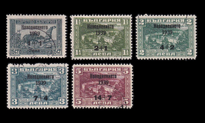 Bulgaria 370-4 o Tulva-apu (1939)