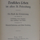 Deutsches Leben im alten St. Petersburg. 172 s. - pikkukuva 3