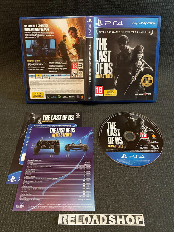 The Last Of Us Remastered PS4