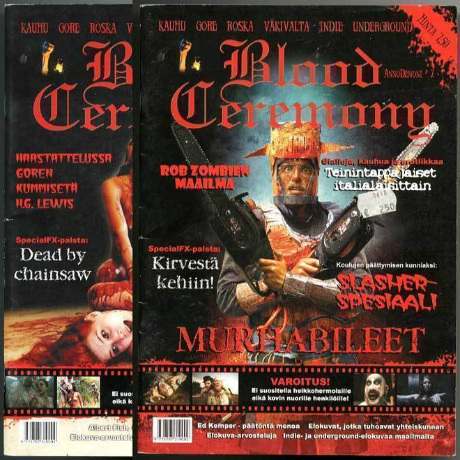 Blood Ceremony magazine 1/2008 ja 3/2008