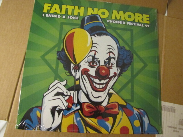 Faith no more i ended a joke phoenix fest 97 lp muoveissa
