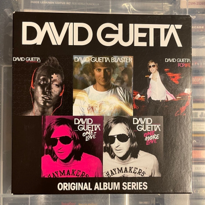DAVID GUETTA - Original Album Series 5-cd box set Euro House