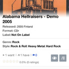 Alabama Hellraisers - Demo 2005 Cds - pikkukuva 4