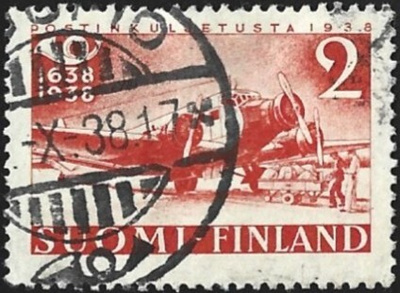 1938 Posti 300-v 2 mk Junkers Ju-52 leimattu LaPe 215